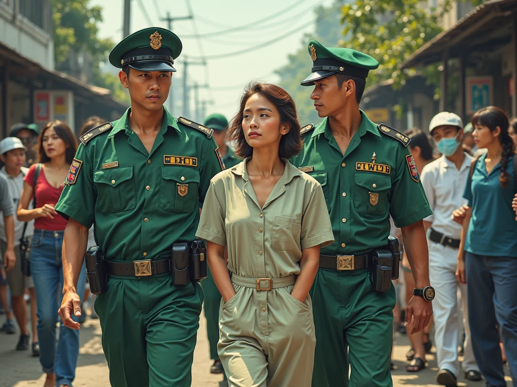 Vietnamese soldiers during the resistance war against the French