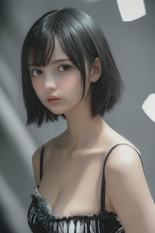 Background and clothing、No hands、「Be careful」Posture of 