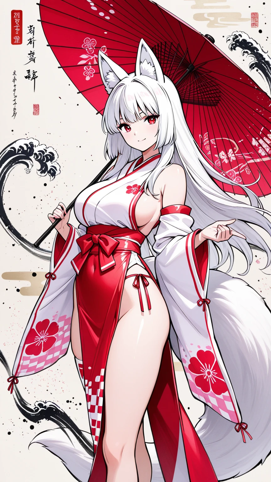 _asura style, 1Kizi, breastsout, animal_ears, Tailpussy, standing alone, red fox_ears, skindentphiiabout, colorot_interphi_body hair, red fox_Tailpussy, big fit ass_breastsout, areola, thighhighhighs, yellow_eyeballs, laboutg_body hair, multicolorot_body hair, へそ, rot_body hair, Sarahashi, blackw_toenails, gazing_phi_viewer, thighhighs, blackw_body hair, bangss, red fox_Kizi, blush, Japanese_badass clothing, ssmile, animal_ear_fluffly, hand_about_hip, closed up_gura, Simpler_fund, torn_badass clothing, :3, neckleace, thighhigh_shoulder strap, offwhite_fund, two-taboute_body hair, thick_thighhighs