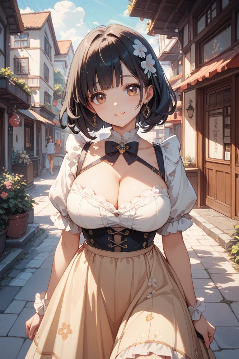 ((6year old girl:1.5)), Girl in 1, boobs loli, enormous breasts, Petite girl, Complete anatomy, Whole body, child's body, child, Super Cute, garl, Little girl, Beautiful Girl, beautiful shining body, Bangs,Brown hair,high eyes,(aquamarine eyess), drooping eyes, Petite,tall eyes, beautiful girl with fine details, beautiful and delicate eyes, Detailed face, Beautiful eyes, beautiful shining body, a smile, Happiness, 

Whole body angle, alps, Shepherd's daughter, Mountain Girl, plein air, alpine meadow,

Natural light,((Realism: 1.2)), dynamic far view shot,Cinematic lighting, Perfect composition, by sumic.busty petite, ultra hyper-detailed, Official art, Maste Piece, (Best Quality:1.3), glint, Highly detailed CG Unity 16k wallpaper, Detailed background, Maste Piece, Best Quality, (Maste Piece), (Best Quality:1.4), (ultra-high-resolution:1.2), (hiper realistic:1.4), (Photorealistic:1.2), Best Quality, High quality, A high resolution, Detail enhancement,