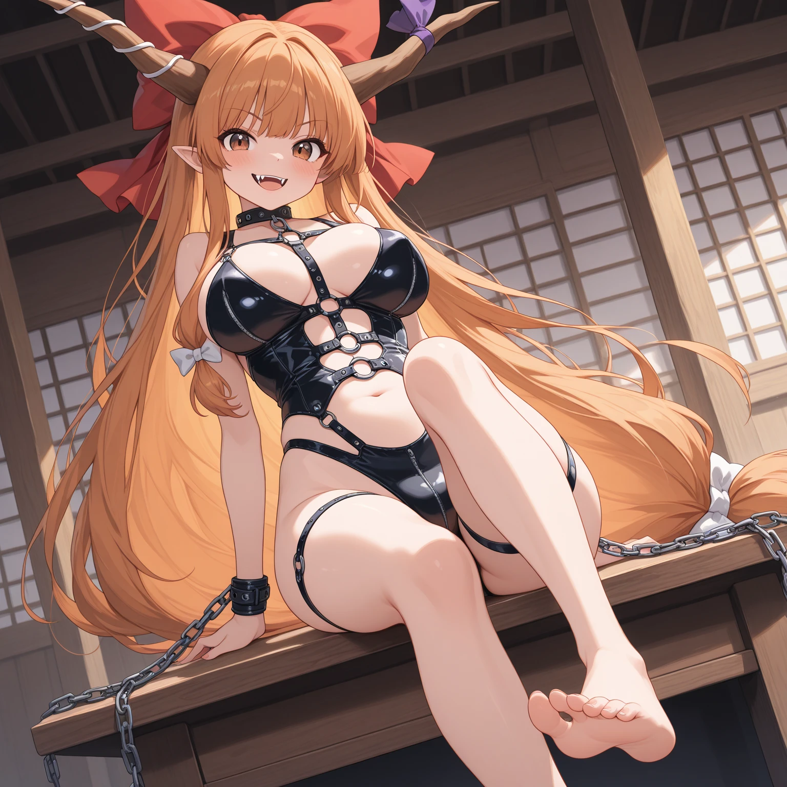 (best quality, masterpiece, uncensored, high quality, ultra detailed, extremely detailed CG, beautiful face, beautiful eyes, beautiful hair), solo, (1girl, (((orange hair, coral inner, Hair Flaps, long ponytail)))), (((((bikini, collar, clothing aside))))), (((((extremely awesome detailed deep-silky-healthy-lackwarm-foundational-baby face))))), nsfw, peeing, pussy, skindantation, hiqcgbody, (tan), (outdoors, alley:1.2), masterpiece,best quality,(size difference:1.4),(huge male necromancer,(monster:1.3),vampire standing:1.3), meatshield style and (1girl) and (monster sex), motion lines,(suspension,reverse suspended congress),(absurd stomach bulge), collar, chain,cum, penis, tears, small breasts, nipples,large insertion,teeth, bound, bdsm,rolling eyes, vaginal,bondage,navel, tongue, open mouth, crying with eyes open, pussy, ahegao, tongue out, spread legs, (legs up),restrained, testicles,fucked silly, cuffs, nude, black collar,veins,arms up, (eerie atmosphere, horror theme), suspenders, (extremely awesom e detailed and ribbon:1.3),(extremely awesome detailed deep-silky-healthy-lackwarm-foundational-soft-skin:1.1), (extremely awesome detailed gleaming skin), (extremely awesome detailed pretty face, extremely awesome detailed eyes, extremely awesome detailed shiny hair:1.2), (embarrassed, closed mouth:1.4), extremely awesome detailed dynamic lighting, extremely awesome detailed caustic, extremely awesome detailed deep shadows,(best quality, highres, absurdres, extremely awesome detailed CG unity 8K HDR wallpaper, perfect anatomy:1.1),(extremely awesome detailed realistic, extremely awesome detailed 3d:1.0)