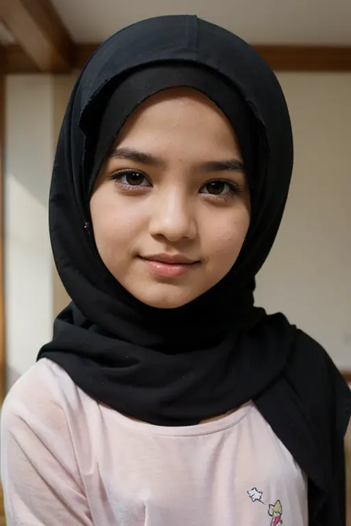 Girls in hijab nogota