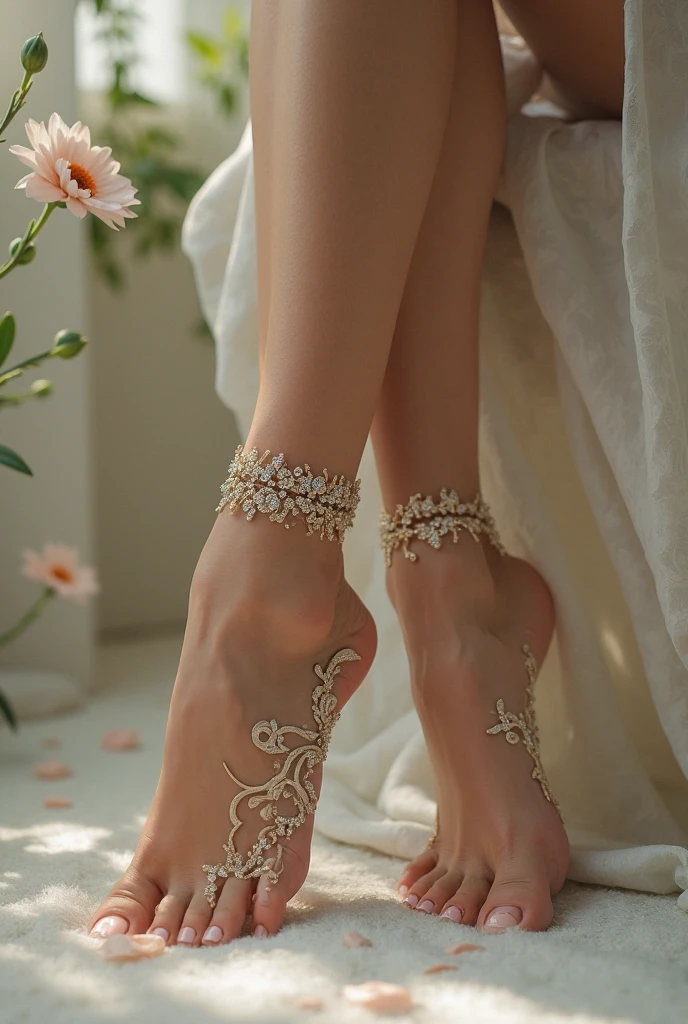 best quality, intricate details,
1girl,    foot_sit,