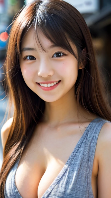 masterpiece,best quality,(Japanese ),((Beautiful girl)),cleavage,(perfect body beauty:1.2),(shy smile),beautiful teeth,