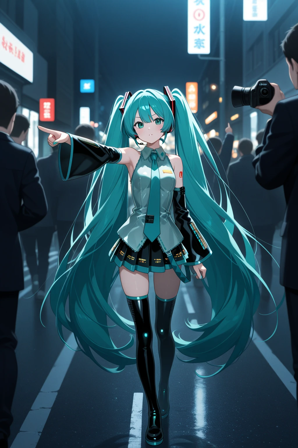 Hatsune Miku, Crowd,