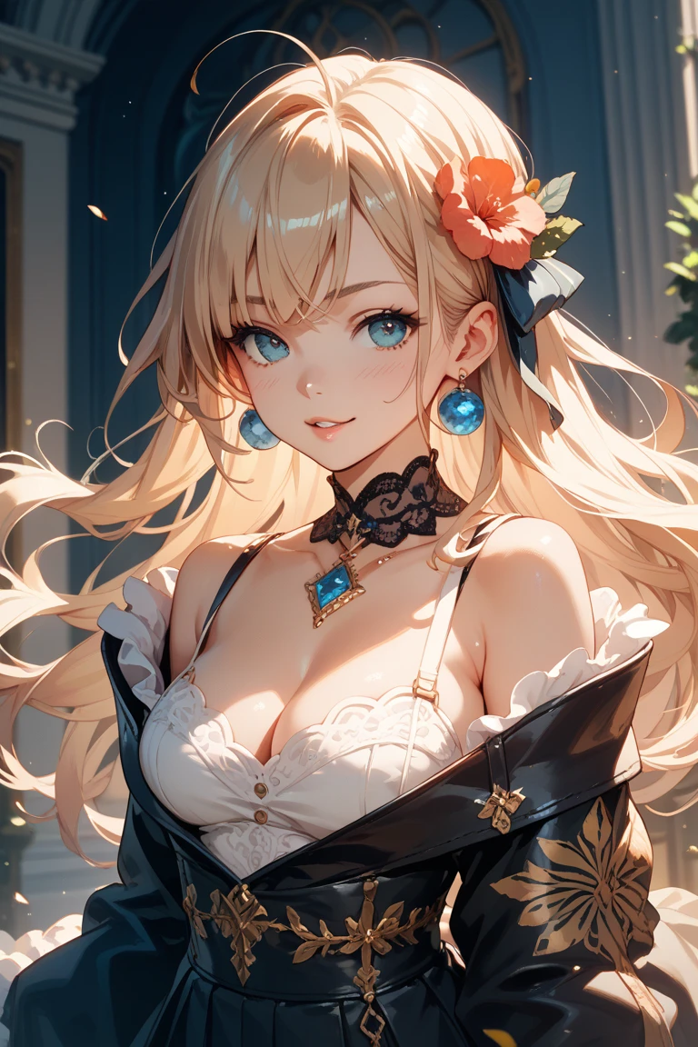 (Best quality, 8k, 32k, Masterpiece, UHD,:1.2),RAW, human, ((2girls)),ultra cute , ultra cute, natural lighting,transparent shining eyes, 20yo,Medium breast ,femur, fair complexion , flushed face, ,arms folded,nude woman folded arms, detailed background,art deco,Botanical Art,Floral Art,(floral:1.2),,vibrant colors,colorful, highest quality, amazing details, anatomically correct, lineart, depth of fields,flat shading,bokeh, (wavy hair,blonde hair),(thighs),Happy, Cowboy shot
