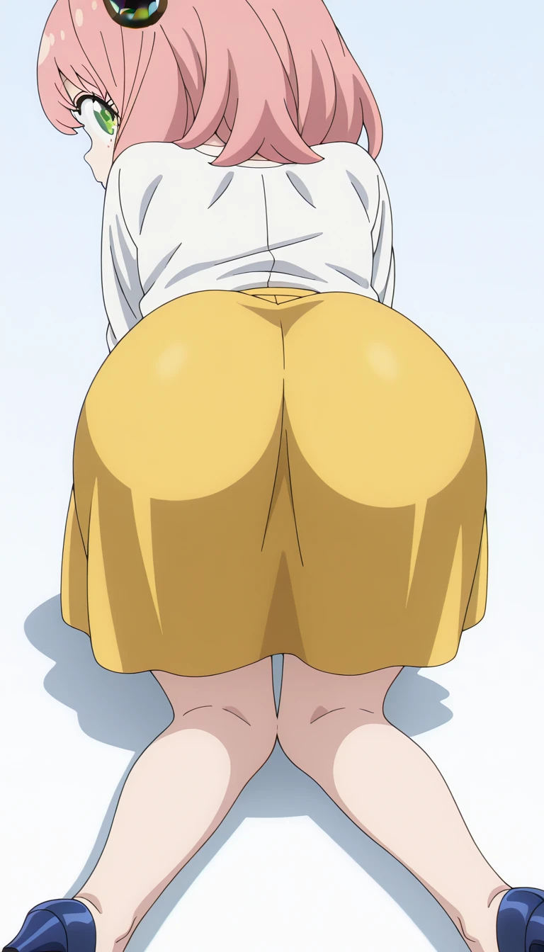 anime screencap, masterpiece,beautiful detailed glow,best illuminate, 4k, best light,ultra high resolution, detailed, 1girl, ((hyuuga hinata)), boruto: naruto next generations, solo, full body, completely nude, (gigantic ass, big ass, bare ass, thick thighs):1.3, narrow waist:1.3, plump, curvy, masterpiece, best quality, very aesthetic, absurdres
