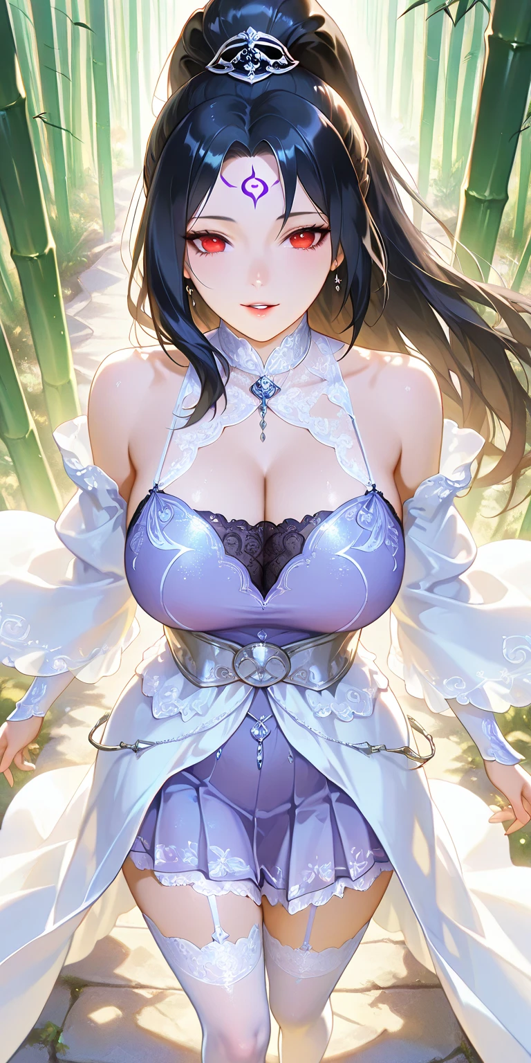 Close-up of a woman in a silver blue see through dress, Cheng Weipan Art Station, Xiuxian Technology Sense, detailed fantasy art, Stunning character art, Epic and beautiful character art, beautiful armor, Extremely detailed artistic sprouts, Detailed digital animation art, Art site Pixiv on Artgerm, Armor girl, Exquisite and intricate headdresses and jewelry,Big breasts,big breasts,expose breast,huge breast,Full body display,Full body display,expose breast,huge breast,expose breast,huge breast,expose breast,huge breast,expose breast,huge breast,(nsfw:1.5), open clivage , nude, naked