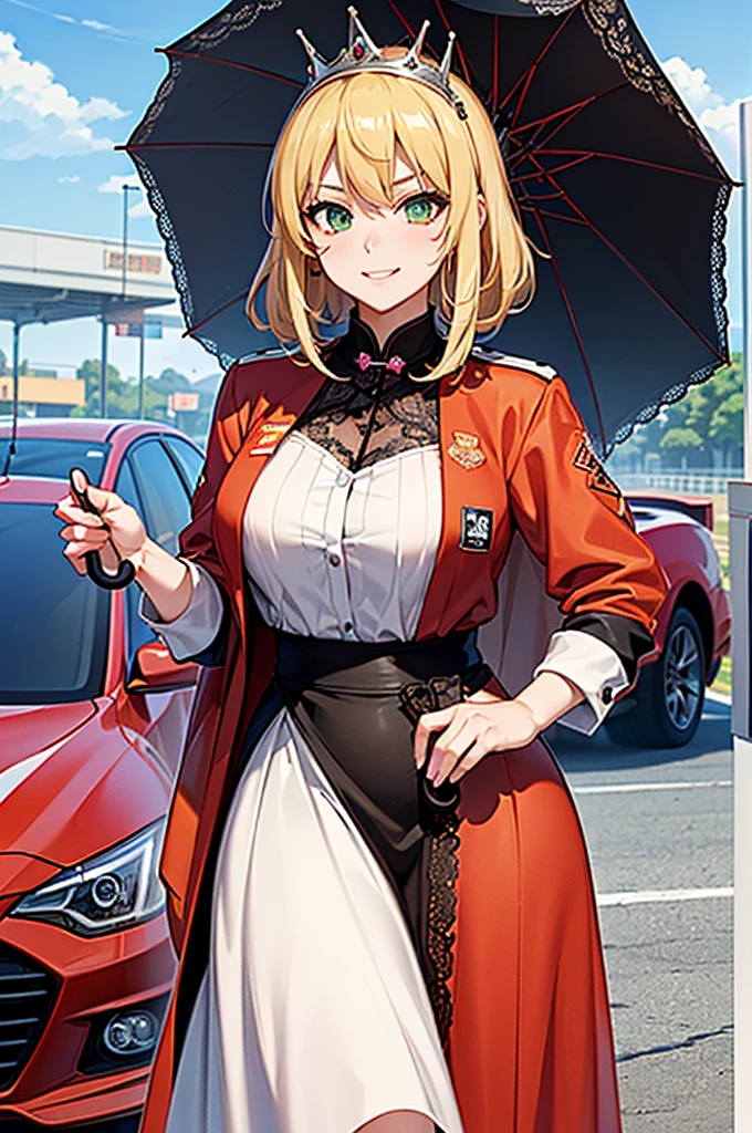 ((in a desert:1.5)), a matured woman with long hair and a white outfit, (resting in oasis:1.2), artwork in the style of guweiz, bodyesbian, fine details. girls frontline, beautiful anime illustration, from girls frontline, stunning, 21 years old, (solo:1.5), (sfw:1.25), beautiful breast, medium breasts, Amazing Cleavage, thin waist, big ass, Raised sexy, (dark mahogany medium long hair, updo, hair over one eye, asymmetric hair, Carly hair, low tied),(Headscarfs, hair bands, head vandage, Turban), (ultra high resolution, 8K RAW photo, photo realistics, weak outline:1.3, clear focus), best qualtiy, natural lighting, field depth, (Bright pupils, detailed beautiful eyes, high detailed face), Red lip, looking at viewers, (tight focus:1.2, from below), sexy posing, seductive weak smiling, center image, (wearing white long jacket and clothes, wearing short pants, gold ornaments, white clothes rolling around waist, camel-brown long leather boots, translucent lace pantyhose), ((correct anatomy:1.5)), ((outdoor:1.2)),