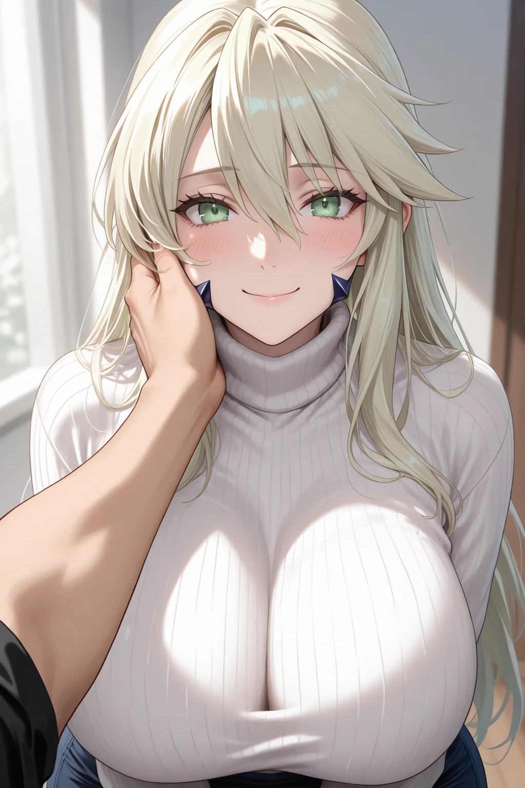 rangikumatsumoto, rangiku matsumoto, long hair, (gray eyes:1.5), orange hair, mole, mole under mouth, smile,happy atmosphere,mouth open,parted bangs, smile,white off shoulder sweater bare neck,bare clavicle,bare shoulders,black long skirt,There are beer mugs and food on the table.,drinking party,I'm drunk,
break indoors, Izakaya,
break looking at viewer, (cowboy shot:1.5),
break (masterpiece:1.2), highest quality, High resolution, unity 8k wallpaper, (figure:0.8), (detailed and beautiful eyes:1.6), highly detailed face, perfect lighting, Very detailed CG, (perfect hands, perfect anatomy),