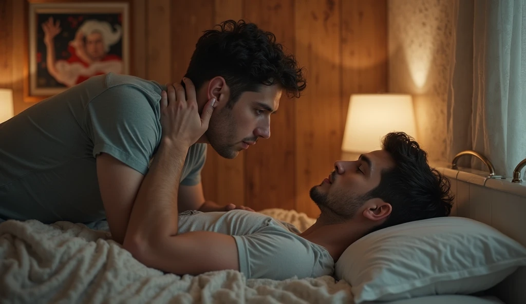 Chris evans sucking another mans willy on the couch. Realistic 4k Realism size difference head reaching on the ceiling