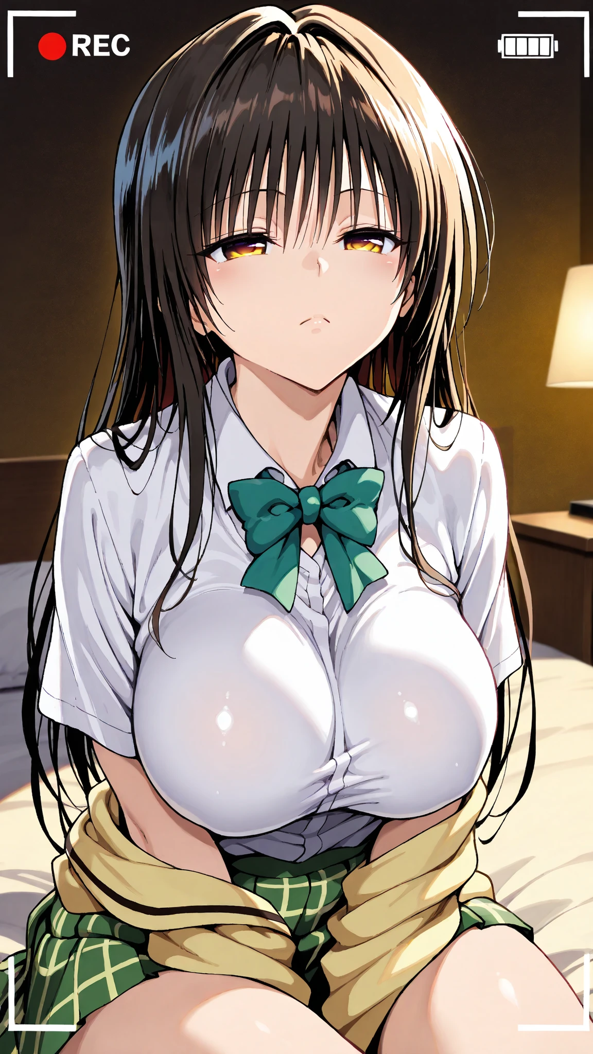 {artoria pendragon_fate ubw:1.15},(((black hair:1.5))), ((beautiful dark blue_eyes:1.5)), , ((Strong light )) , ((1 very tall girl:1.6)),, alone,((very surprised eyes:1.7)), hair between eyes,,, bare shoulders,, cleavage, thighhighs, ((( very long straight hair:1.5 ))), ((torn wet white open shirt, see-through:1.8)) , beautiful light, , close up face:0.2, detail navel , detail thin thigs, , ((Legs trembling)),
((lie on back:1.8)), trouble eyebrow, ((wet white panties:1.7)) ,
nsfw,(ecstasy:1.8) ,(slut:1.6),(vulgarity:1.7),(fucked silly:1.8),(steam:1.5),(wet:1.5),(trembling:1.5),(((Twisting the body:1.8))) ,(drooling:0.6),(sweat:1.5),closed mouth:0.8, wince,(orgasm:1.7), trembling:1.8, beautiful upper body, Beautiful body, beautiful character design, perfect eyes, Perfect face, expressive eyes, ,(church:1.5),in the center of the image, official art,High Definition CG Unity, Perfect lit, bright_front_face_lit, ,(Highest_quality:1.0),4k,Super detailed, photograph, 8K, nffsw, High resolution, absurd:1.2, kodak portrait 400, film grain, Lens flare, (lively_color:1.2) (beautiful,small breasts:1.4), (beautiful_face:1.3),(narrow_waist),((blush)), ((detail nipple)),,saber, dress, pony tail