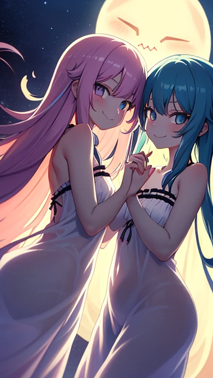 Two naked girls