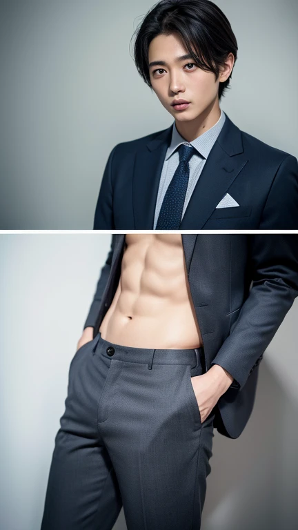 Hot asian daddy try undress his pants
