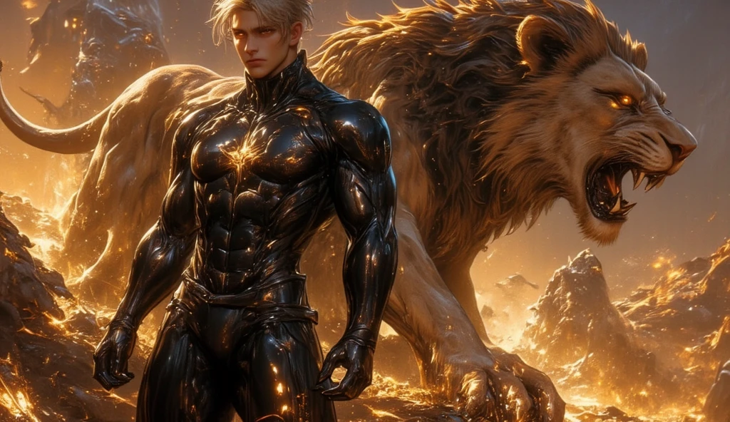 Wabu style,There is a deep power in his body,As if rising from the abyss,undulation,spread,Out of his body,
His left side is as bright as gold,A powerful voice,Like metal,Like the scorching sun,Exudes the most masculine scent,Shocking the Four,
The right half of his body was as black as ink,Like the abyss,As if it could swallow all the light. It's deep and scary,There is a yin force flowing,
Even the hair is the same. Half of it is golden,Like a flame,The other half is as dark as the devil. Black fog rolling,To the extreme,
A powerful force surged in his body.,A creature rises from behind,Roar with him,
The power of two attributes,Sun and Sun,Opposition,But they all show the same body shape,Huge and boundless,Let Shi Hao's fighting power boil,