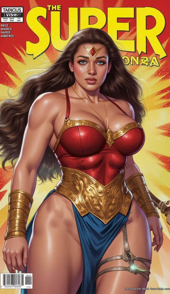 (masterpiece, top quality, best quality, official art, beautiful and aesthetic:1.2), (1girl:1.3), (NSFW:1.6),((((Massive Female Bodybuilder:1.7)))), long and straight black hair, tanned skin, extremely detailed, portrait, looking at viewer, solo, (full body:0.6), detailed background, close up, mischievous eyes, (hot summer Egypt theme:1.1), Egyptian magical construct goddess, gold Egyptian mask, gold facemask, (very long neck), pharaoh crown, mummy mask, Persian nose, bold nose, long nose, arched nose, downturned nose, large nose, black stone skin, onyx, charlatan, smirk, mysterious, walking in desert, revealing white and gold Egyptian silks, {cobra headdress}, white short skirts, ((draped halter top), criss cross halter top, criss-cross halter top, criss cross straps, criss-cross straps), jewelry, white fabric, gold jewelry, precious stones, dual sickle swords, ((((gigantic breasts:1.5, cleavage, skindentation)))), slim waist, slim hips, long legs, ancient (Egyptian temple exterior:1.1) background, dark mysterious lighting, shadows, magical atmosphere, dutch angle,