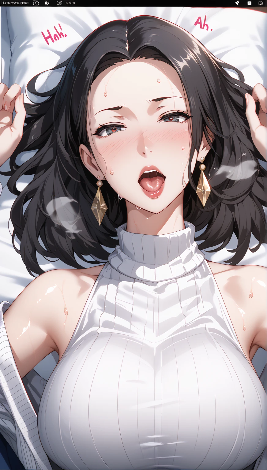 (Best quality, 8k, 32k, Masterpiece, UHD,:1.2),RAW, 1girl,ultra cute , natural lighting,transparent shining eyes, 20yo ,fair complexion,blush, open mouth, laugh, cosy sweater on, ((Closeup shot)), medium breast