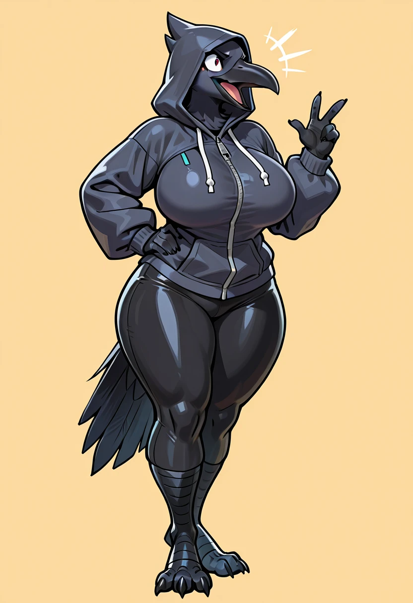 masterpiece, best quality, simple background, red background, Margaret, yellow eyes, colored skin, maid outfit, thick thighs, grey skin, mask, <lora:Margaret-10:0.9>, <lora:vanripperartStyle_vanripart05:1>