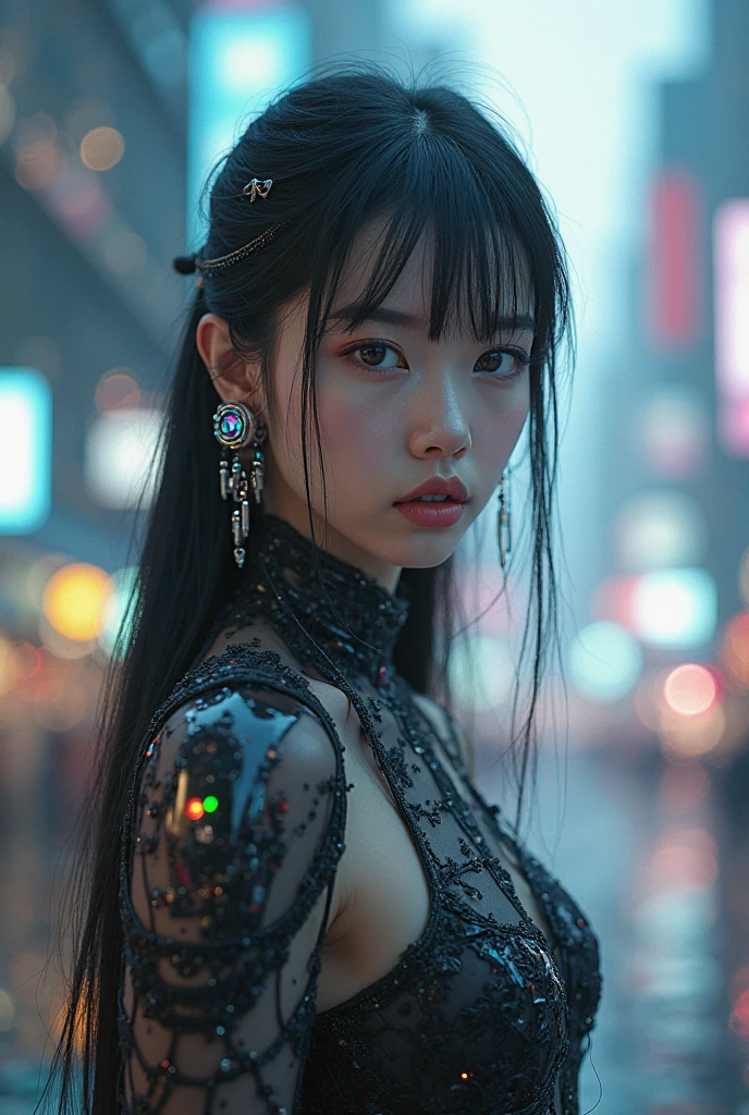 a highly realistic, cinematic photograph of a person with nsfw, 1womanl,Black hair,12year old ,((Impatient expression)),Beautiful breasts,(((Sexy magical girl white and blue shiny bodysuit)))(())(((Blushing cheeks、Surprised look)),(((Satin Narico))),((( portlate))),we have blue eyelashes)))()Street,Crowds(magical girl hair ornament) features, standing in a perfectly lit, high-quality scene. She has beautiful, detailed eyes, a delicate nose, and luscious lips. Her figure is tight and well-defined. The scene is a masterpiece, with vivid colors, sharp focus, and a professional, photorealistic quality. (1girl, solo, standing, detailed face, detailed body, tight body, perfect lighting, high quality, photorealistic, vivid colors, sharp focus, masterpiece) summon invoke a cute crystal monster, highly detailed, gorgeous bright colors, intricate design, crystalline structure, glowing translucent body, whimsical expression, sharp crystalline features, chromatic lighting, reflective surfaces, fantasy creature, magical being, striking visual impact, photorealistic, cinematic lighting, professional digital art ultra_high-def ultra_Photo-realistic optimal ultra_high-quality opengl-shaders ultra_high-details accurate reflex ultra_high-res perfection volumetric lightning improved Octane_rendues UHD XT3 DSLR HDR 3dcg shadow analogiques extatiques symmetrical onyx rubis summon milkweed floraison invoque viceroy magic incandescente creature CGSCOSITY butterfly Cristallines Monarch flash blow glow opale lava Tourmaline plasma "Niagara Falls" hearth monster Fire Blast Flame luminescence graduate backlight varied multi etc. --v 6 --s 1000 --c 20 --q 500 --chaos 100