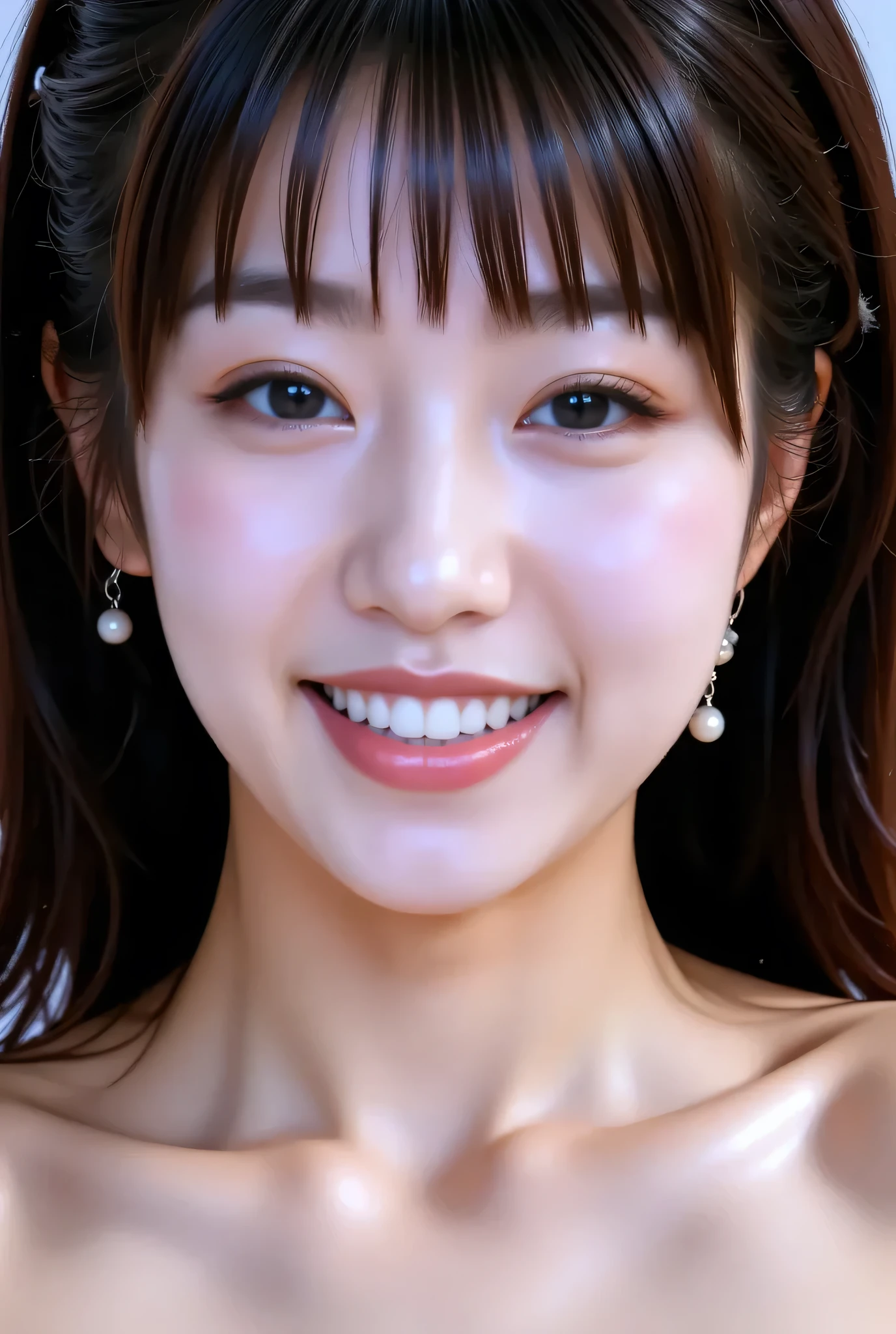 (top quality:1.4),(masterpiece:1.4),(realistic:1.4),(realistic:1.2),(超high res, Original photo:1.4),(high res, Very Detailed:1.2),(8k:1.2),photograph,{pictures of women with dark hair},{ what is her hairstyle,[From the chest up],[Chest up],{16 year old girl, {{{smiling face}}}, {{glowing beautiful skin: fair skin}}}, (chest up:: slender body),(chest up)- {{{big nipples (red) big nipples}}: areola {pink} areola}},Limited zoom in on face, beautiful face, beautiful eyes: big double eyelids: mascara: dark circles under eyes},,adorable face,{Lift your chest}
