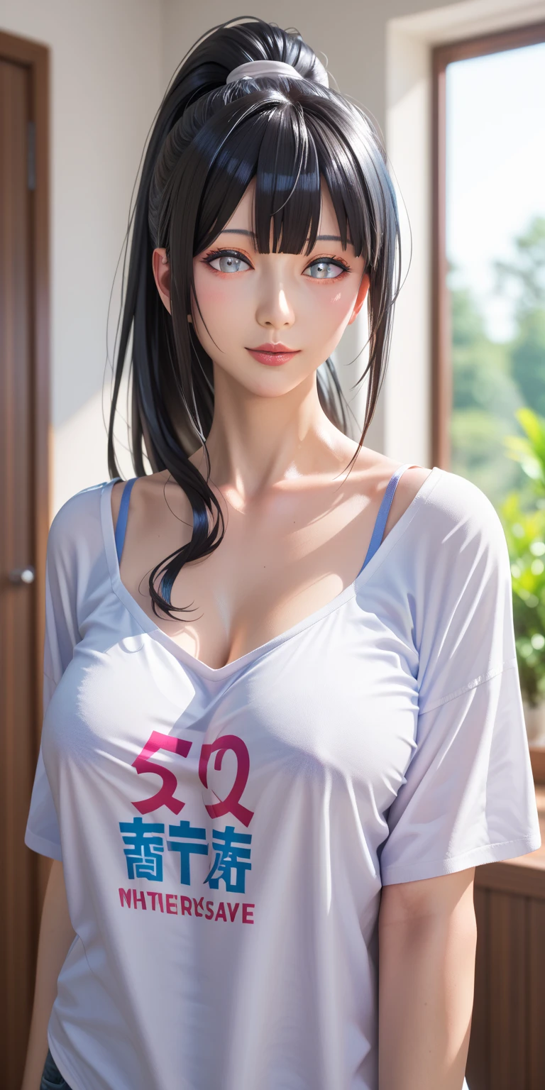 Mihara,1girl,solo,breasts,gloves,purple eyes,skirt,purple hair,long hair,black gloves,labcoat,looking at viewer,large breasts,cleavage,bangs,hand on hip,
best quality,masterpiece,illustration,an extremely delicate and beautiful,CG,unity,8k wallpaper,Amazing,finely detail,masterpiece,official art,extremely detailed CG unity 8k wallpaper,incredibly absurdres,huge filesize,ultra-detailed,highres,extremely detailed,beautiful detailed girl,realistic,