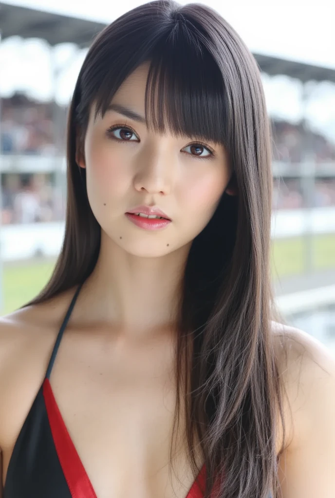 realistic, high quality, a bikini girl walking on street, Detailed iridescent bodysuit with beautiful fractal or marble design:1.5, cleavage, beautiful face, beautiful lips, golden long hair, high quality, insane details, professional lighting, cool pose, cinematic, 8k wallpaper, smiling, sharp