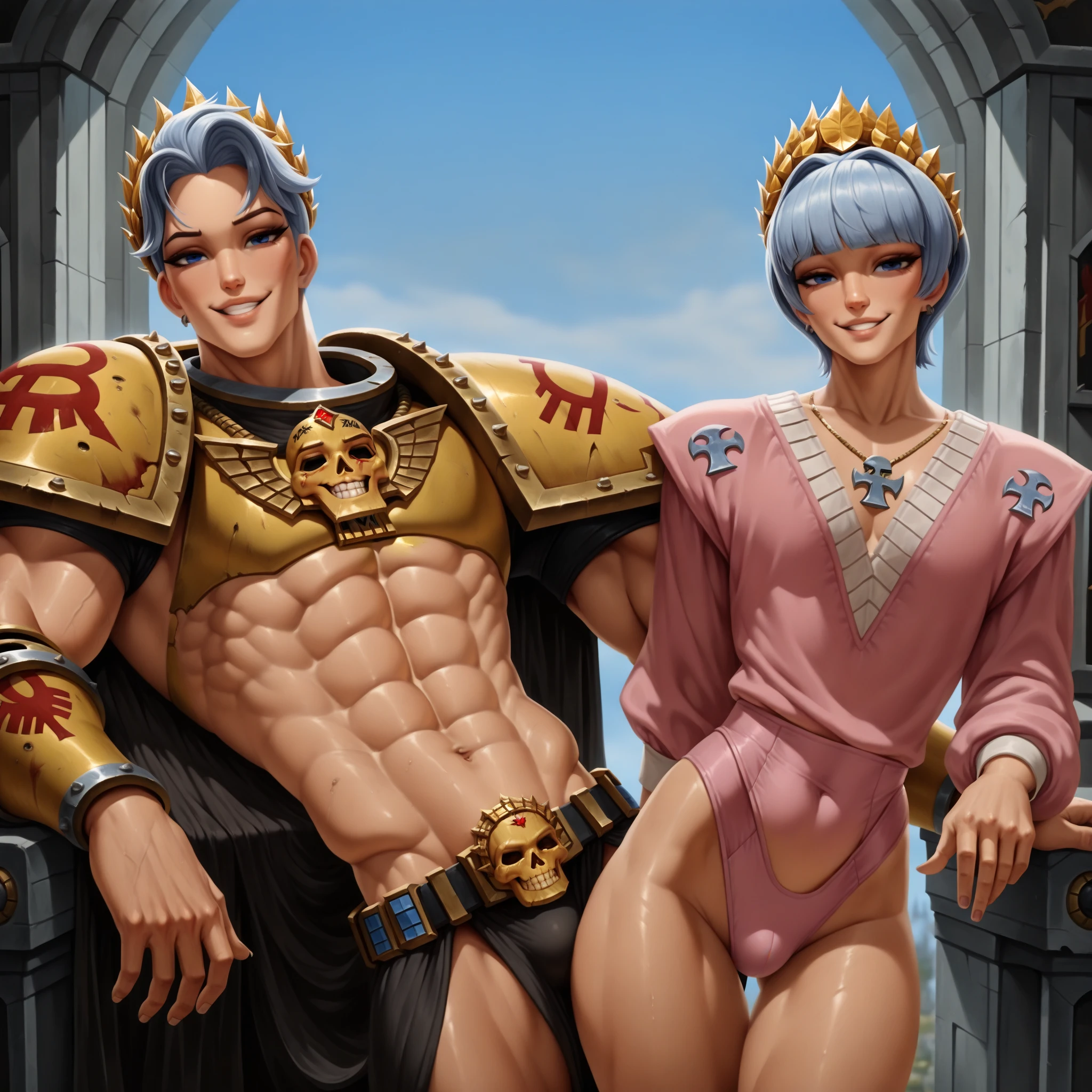 (((young innocent male adult ancient greek warrior with thick well drawn blond curly hair and group of another warriors with dark, ginger and brown hair))), , NSFW, ((he is wearing white traditional erotic greek white loin-cloths))), ((wearing mini white chlamys)), (((setting inspired by game Astoria’s fate kiss))), ((wearing greek gold armbands and leg armor)), ((((lewd ancient male greek young warrior wearing a male classic erotic mini greek clothes with their excess extra thick pubic hair visible and flaccid cocks)))), ((((hairy armpits hentai)))), (((artstyle inspired by nutaku hentai game))), ((male with huge oiled sagging pecs, greek attire), ((setting is Mount olymp)), (((feast organized by gay Dionysus featuring greek warrior petrified stone statues, spankimg crowded by gay horny hentai NPCs))), ((pixiv top rated)), ((gay greek mythology)), ((male sexy thighs)), (((males worshipping and spanking))), ((( yaoi spanking))), ((on all fours yaoi anal and spanking)), ((yaoi spanking butt kink)),