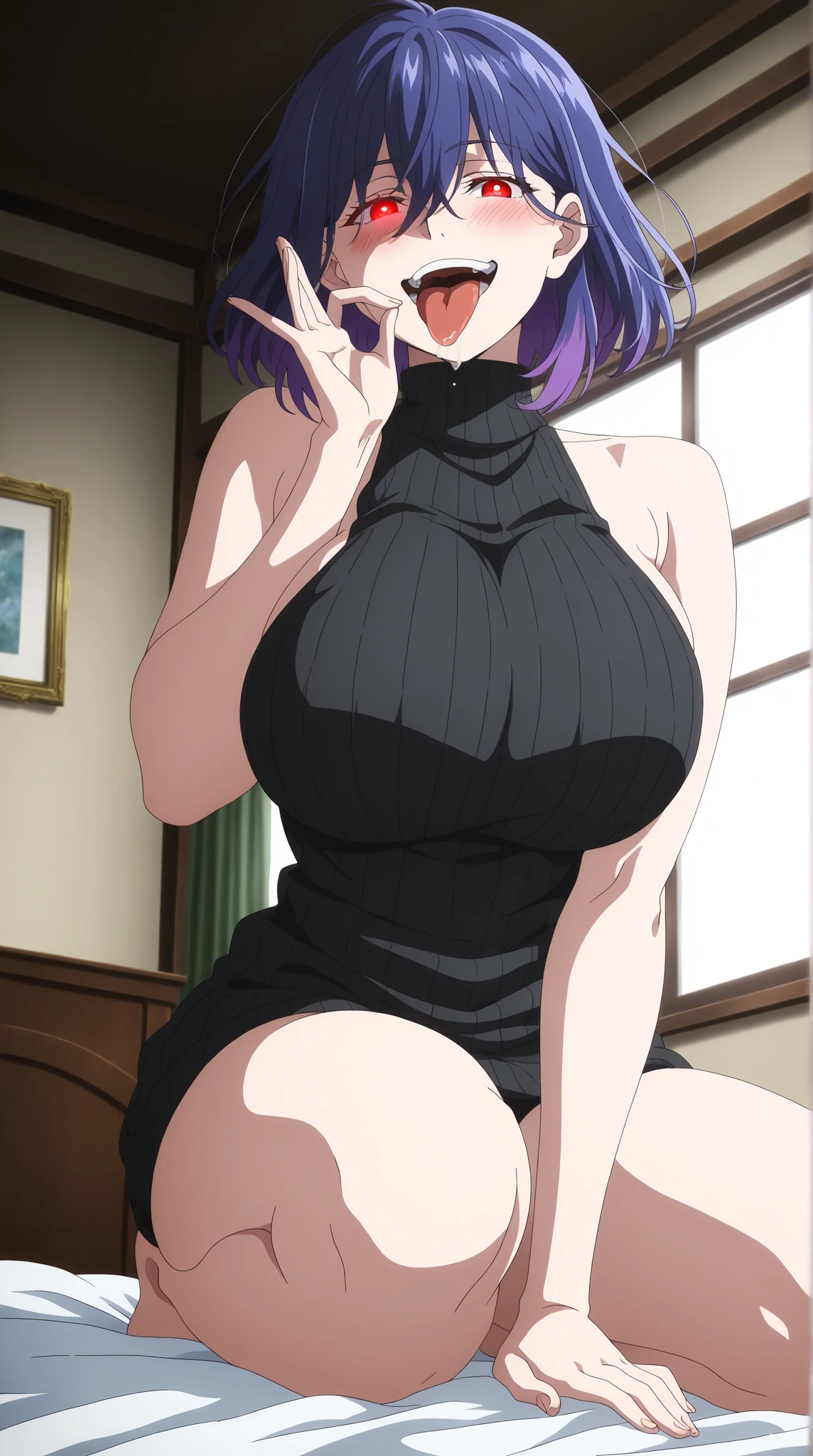 ((highest quality, 8k, masterpiece: 1.3)), sharp focus: 1.2, Beautiful woman with muscular body: 1.4, tall woman, arms are hanging down, slim belly: 1.2, ((big: 1.2)), wet body: 1.1, very detailed face and skin texture, fine eyes, double eyelid, white skin, sweaty skin, 1 girl, short bob, layered hair, Short and cute hairstyles, intricate details, movie-like atmosphere, 8k, very detailed, (realistic, photorealistic: 1.37), Super detailed, highest quality, realistic, very delicate and beautiful, RAW photo, (((professional lighting)), face lighting, written boundary depth, single focus,(((judo))),((Black belt)) (Muscular and healthy), small head, (((beautiful eyes)), real face, realistic face, real face, fine eyes, (fashionable hairstyle: 1.3), viewer, (cool japanese women)), intellectual, sports, (smile: 1.15), (closed mouth), Fine and beautiful eyes, (dojo: 1.3), judo player, healthy body、((big breasts))、((cleavage)), ((best quality, 8K, masterpiece :1.3)),Full body photography, A towering 8-foot-tall woman with a powerful, sculpted physique, featuring defined abs and a curvaceous hourglass figure ,straw hat and lingersuit, hyperrealistic full figure, long black hair, red eyes, detailed face, perfect face, perfect cheek, c , A beautiful woman in her late 30s, with a perfectly sculpted face featuring smooth, flawless skin and high cheekbones. She has large, expressive eyes with long lashes, a small, delicate nose, and full, sensuous lips. Her hair is long, cascading down her back in soft waves, with a rich, dark color that has subtle highlights. Her body is impeccably proportioned, with an hourglass figure, ample breasts, a slim waist, and curvaceous hips. transparent green clothes. The style of the artwork is inspired by manhwa, with clean lines, soft shading, and attention to detail that emphasizes her beauty and grace. large breasts size, pink nipples transparent clothes, She has long, wavy brown hair cascading down her shoulders, large breasts size, pink nipples