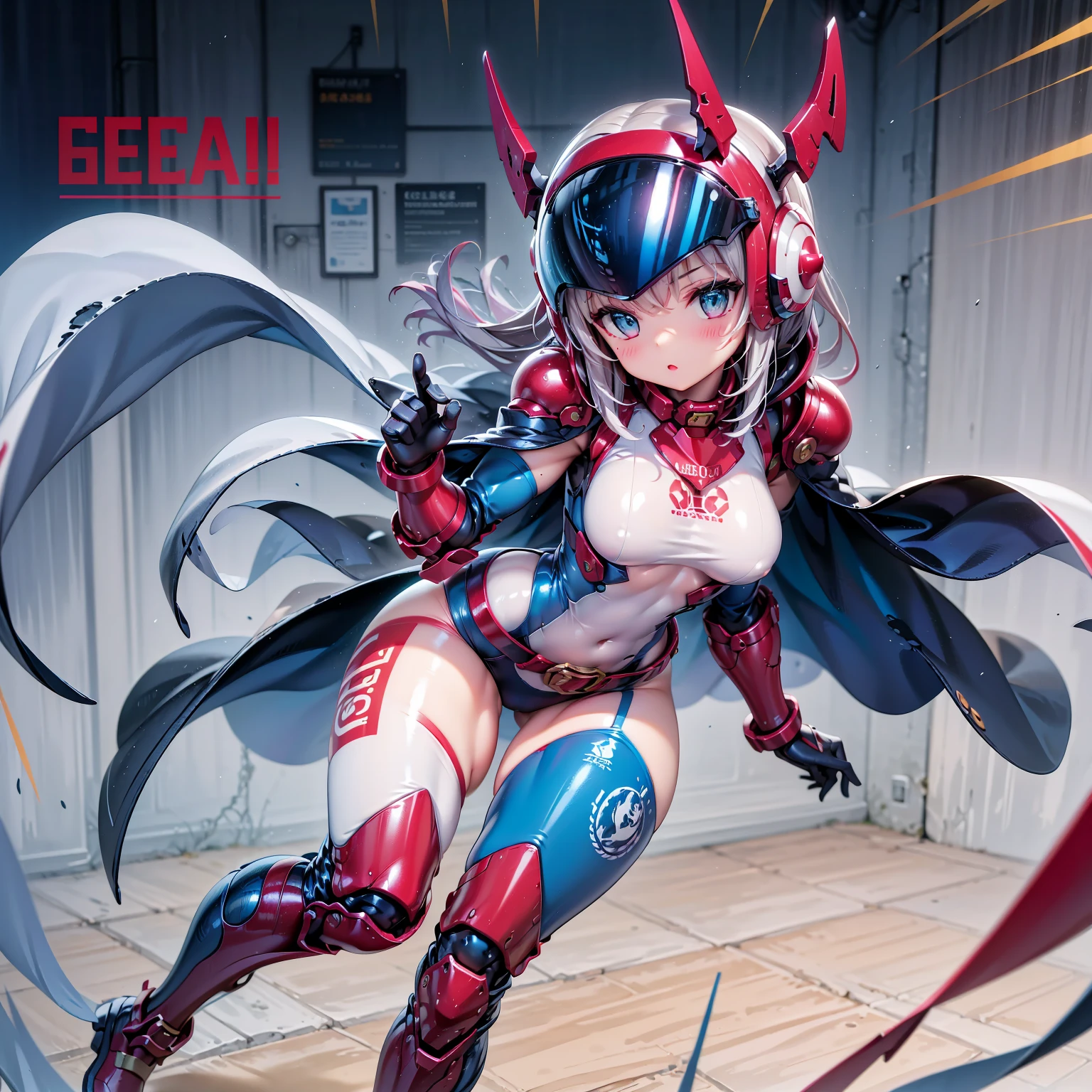 masutepiece, Best Quality,Squat ,Crab crotch,leotard,highleg, Elegant, 1girl in, thigh high boots, well-muscled,Cute, blushed, Looking at Viewer, From above,, Mini skirt, White and black striped T-shirt, Blue eyes, Beautiful eyes, Beautiful background, light Particle, Sun rays, Dramatic Lighting, Outside, shiny, Realistic, masutepiece, Best Quality, Ultra-detailed, Detailed, Scenery, Beautiful detailed eyes, detailed hairs