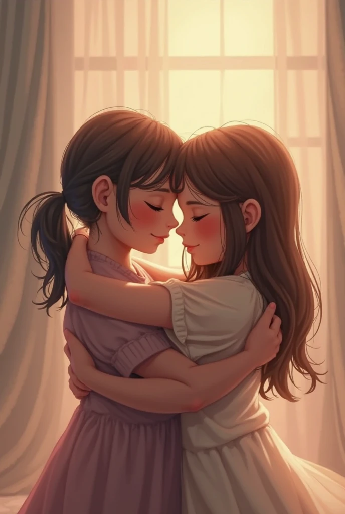 Make them hug each other 
