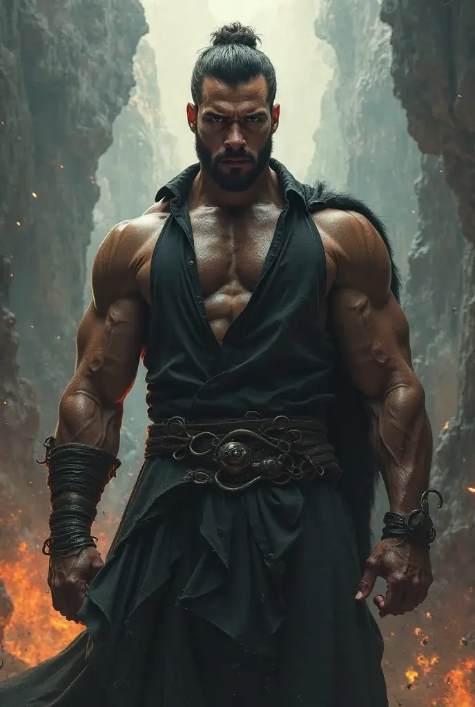 (Professional 3D rendering:1.3) de (Realistic:1.3) Foto de arte mais bonita do mundo,Features soft, bright male heroes, ((Epic hero fantasy rough muscular man wet hero look Soft long hair short beard and expression Surprised in dynamic pose, fantastic location, majestoso ambiente desordenado)), corpo inteiro 8k unidade render, action shot, poros da pele, very dark lighting, sombreamento pesado, circunstanciado, Rosto detalhado, (vibrante, fotogrdeia realista, Realistic, Dramatic, Escuro, foco nítido, 8k), (Old leather clothes damaged by bad weather:1.4), ((((Use peles)))), (intrincado:1.4), decadente, (altamente detalhado:1.4), pintura digital, rendering by octane, art stations, Conceito-Arte, liso, foco nítido, illustration, germe da arte, (Loish:0.23), Wlop Ilya Kuvshinov, e Greg Rutkowski e Alphonse Mucha Gracias, (global ilumination, studiolight, Light Volumetric), chuva forte, floating particles, patife, fantasia, Onze, corpo inteiroesbian, ((Fundo escuro e antigo da cidade:1.3)),CGSesociedade,art stations