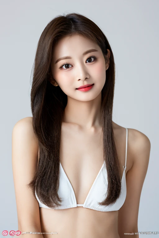 1Girl, beautifull face,upper half body, Sorrisos, (8K, Raw-Photo, Top  Quality, ​masterpiece), High-resolution RAW color photos and professional photos, (Photorealistic, photorealism:1.5), (Top  Quality), (best shadow pictures), The ultra-Highres, Highly Detailed CG Unified 8k Wallpaper, bright background, (Highest Quality, ​masterpiece: 1.2), film portrait photography, bare shoulder, wavy shoulder-length hair, ((Smiling a lot)),Looking straight ahead, ((Multi-colored costumes)),Silk brauses in different colors, serene, calm, (realistic detailed eyes, Natural skin texture, realistic face details), soft dramatic lighting, depth of fields, Bokeh, vibrant details, finelydetail, A hyper-realistic, 35mm film, hazy blur