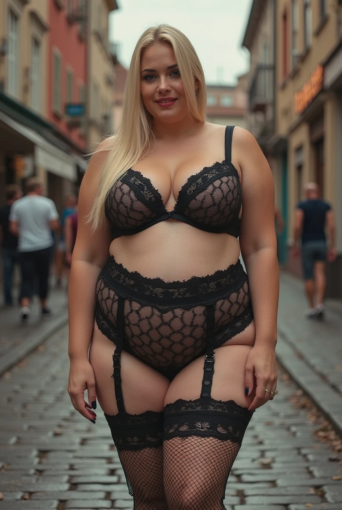 Korean Goddess, Fat Plus Size Model in Sexy Colored Lingerie and Stockings, Big Ass, Fat Belly, Close-up of a Woman, Posing on a Busy Street, Brunette Goddess, Sexy Lingerie, Angelawhite, Sexy Girl, Brunette, Sexy Lingerie, stunning view, brunette on a busy street, teasing, very sexy, sultry and alluring, sexy look, gorgeous brunette, in lingerie, busty, very sexy outfit, while
