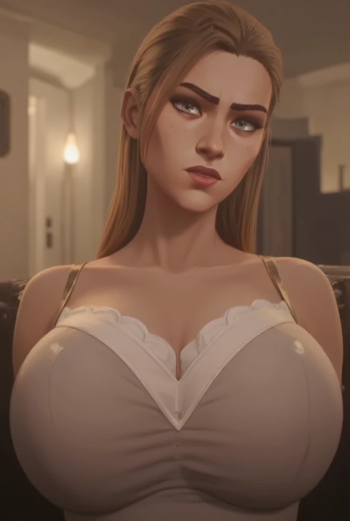 Adult-oriented，married woman，blond hairbl，huge tit，cropped shoulders，Need，quadratic element