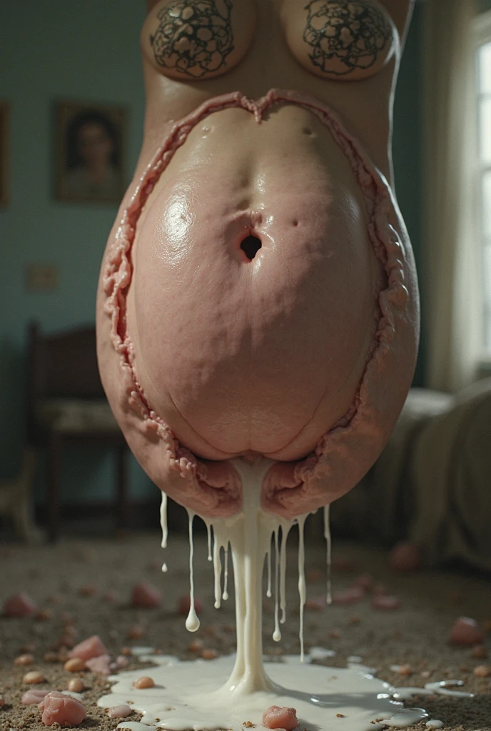 Aubrey Plaza, masterpiece quality, high res, lots of detail, alone, 1girl, solo, in a college laboratory, chemistry equipment in background, naked body, (naked body:1.5), topless, (naked breasts:1.5), naked breasts, naked body, (naked body:1.5), wearing choker collar, long hair, lots of cleavage, gigantic breasts, (gigantic breasts:1.9), fat body, (fat body:1.3), (fat belly:1.7), pouting, blushing, (blushing:1.4), (ssbbw:1.5), immobile from fat, (lactating breasts:1.5),