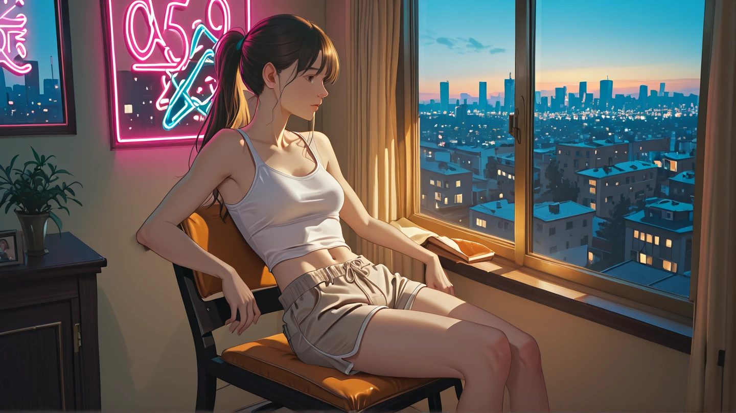 (parte maestra, mejor calidad:1.2), extremadamente detallado, soft ambient lighting, 4k, 1 chica, solo, de pie, parte superior del cuerpo, (debajo:1.2), toga himiko, himikotoga, Togahimiko, dutch angle, ojos amarillos, bolsas debajo de los ojos, long eyelashes, bushy eyelashes, Mirando al espectador, mirando abajo, pelo rubio, cabello corto, coque duplo, pelo despeinado, Cerraduras laterales largas, smile, boca abierta, Represas, serafuku, Cárdigan beige, falda plegada, erection, grande , big testicles, vaina, (testicle skin color, color de la piel :1.2), al aire libre, alley, casas, legumbre, vegetation, mujer joven infp, lindos seios grandes, Camisa de apertura delantera, Pintura corporal con dibujos pop dibujados directamente por todo el cuerpo, heart shapes, Pop Art Design, Moda de vanguarda, innovador, The spotlight, prefectura de tokio, Nueva York, Special art design, pubic hair, Detalles de pata de camello, -lema, Antecedentes de la novela,Una foto de pelo oscuro de un nsfw, mejor calidad ,Medida del cabello,feliz, es(Piernas aparte:1.3) (,:1.3,)neon lights,neon palette, To him,(noche:1.2), brillante, (oscuro:1.2), adentro,blue sofa, ,After the shower,Bath towel, SOLUTION, Professional lighting, cuerpo entero,1 chica, tentacles, Limo \(sustancia\), goteo, shorts de mezclilla, top corto, horror \(tema\), atado, Pechos grandes,, obra maestra, mejor calidad, muy detallado