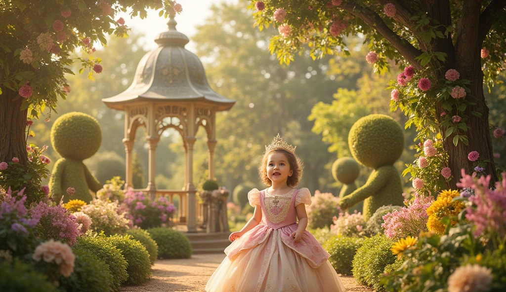 Uma princesa com roupa rosa, disney, pixar