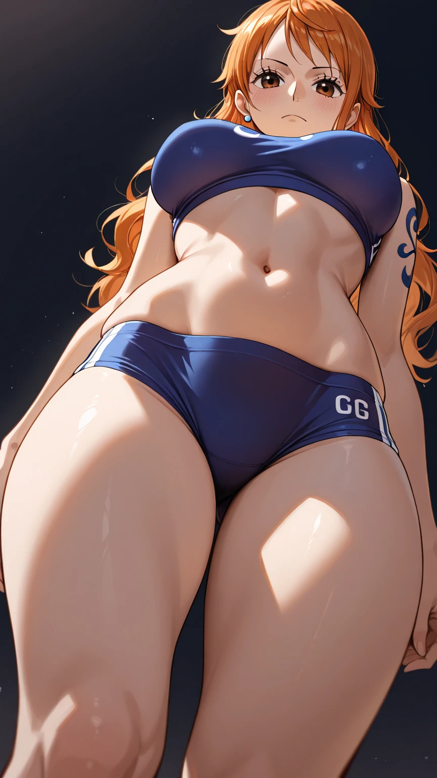 cuerpo completo,girl body,pose coqueta,mostrando las piernas,atributos marcados,chica tierna,cabello rubio,peinado de coletas,,High Definition 