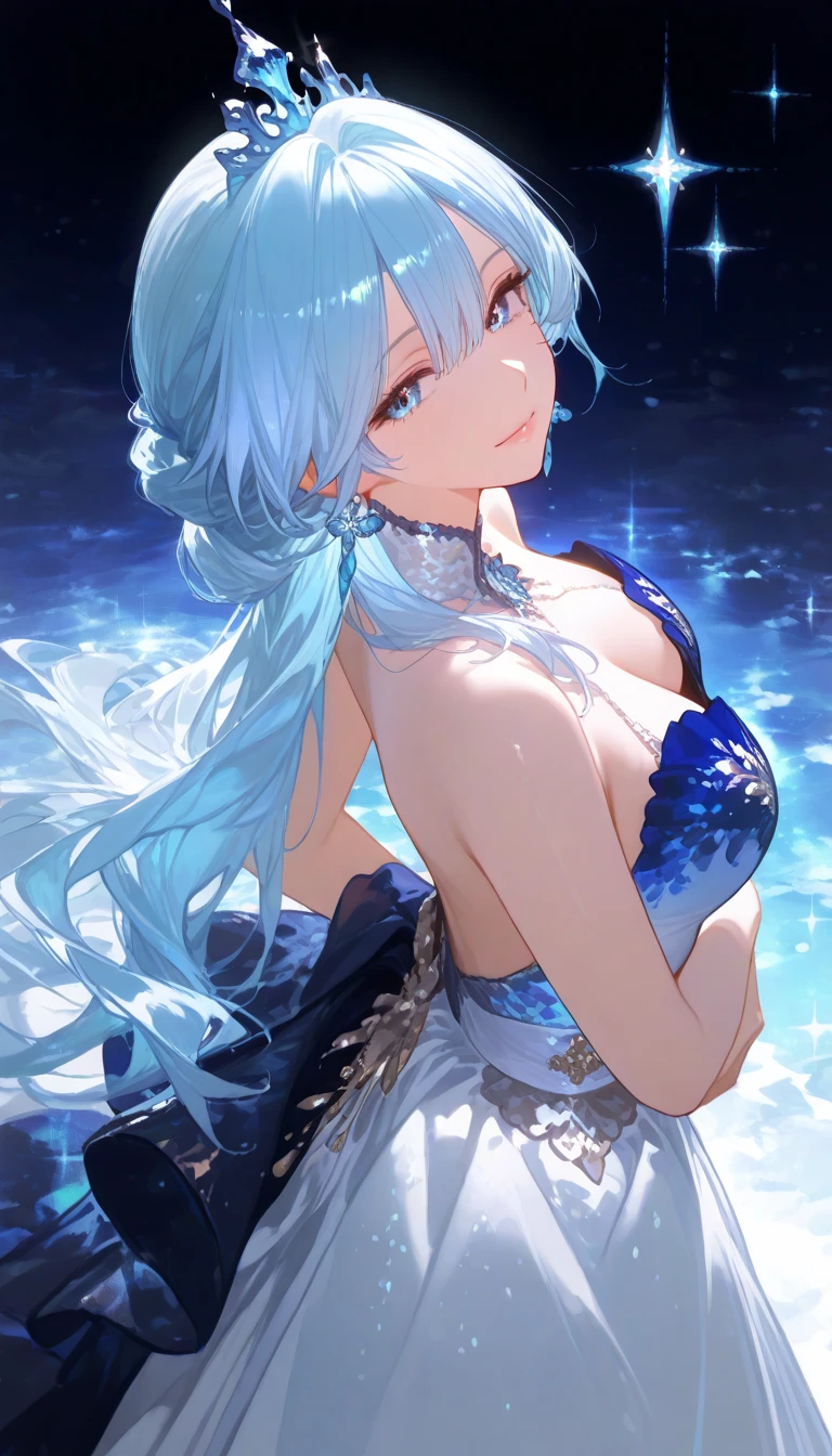 (Enrich the picture,Masterpiece level quality)Beautiful 8K CG artwork,Goddess-like posture,sittinng on the river,Postural exercises,Slim and soft,Translucent skin,Blue hair、The beauty of extra-long hair, Super Long Straight Hair,The skin is fair and juicy,Big breasts underwear uniform,Perspective Part 1.2x enhanced silhouette effect,Exquisite transparent blues pattern in pajamas,The details are intricate and exquisite,The background is slightly blurred,Charming and lustful leg seduction,Drool,J Cup Super Big Breasts,Blush,Japan goddess,Perfect body slim curves,Scene by the sea,