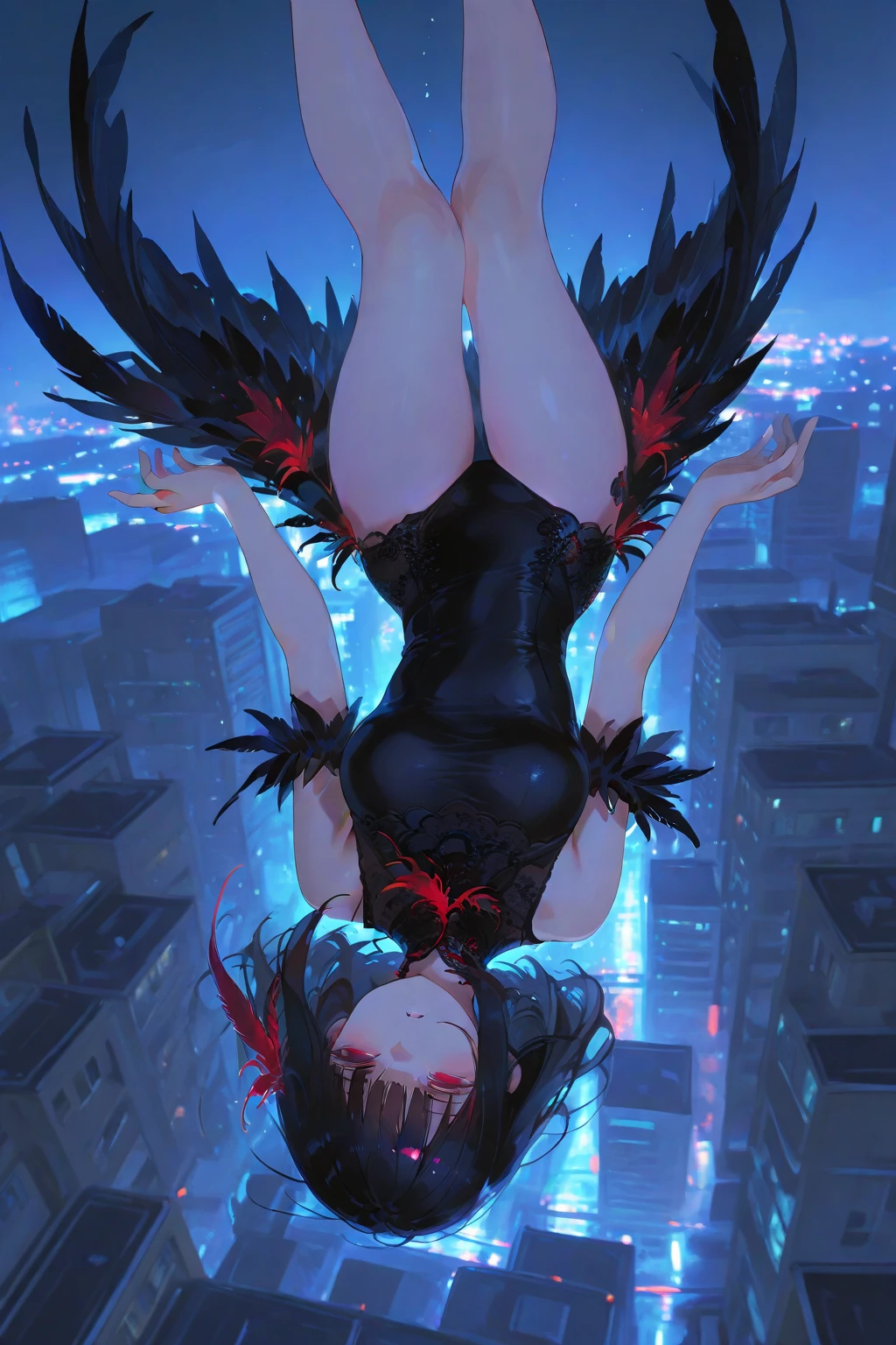 Giantess, long sexy legs, yellow hair, bikini,lying on top of destroyed buildings, city at her feet burns in flames for the destruction she has caused, tiny people climb on her body to try to defeat her uselessly. Giantess, goddess, macrophilia, curvaceous body, hentai, fetish, sexy legs, bikini, high heels, high quality, tiny people, people climbing body, giantess body, small people, crew of tiny people