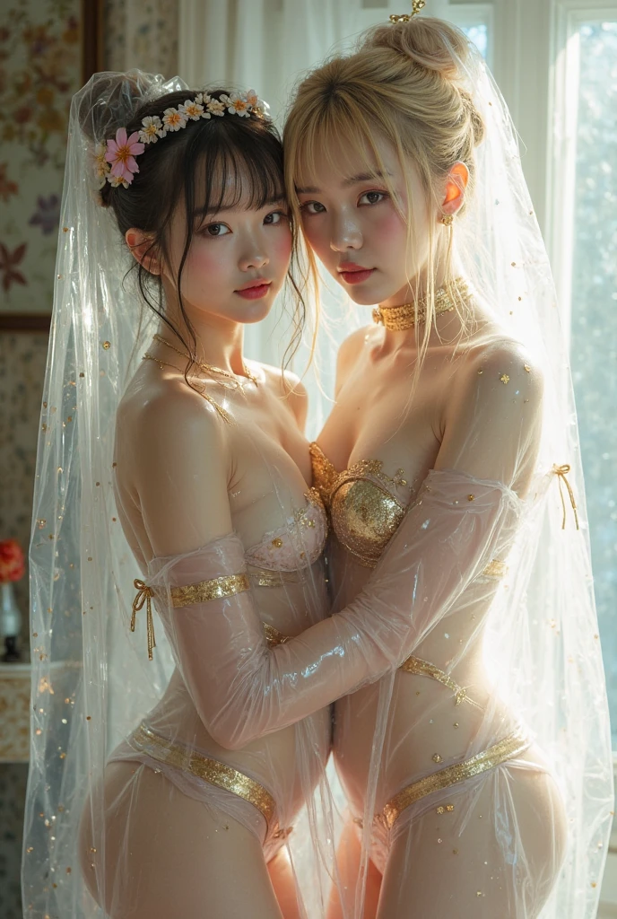 (masterpiece of art)、(transparent skin, revealing every intricate detail)、(highest image quality: 4K or 8K)、(light pink nipples, small yet noticeable)、(exquisitely rendered, shimmering with realism)
This masterpiece of art showcases a figure with transparent skin, revealing every intricate detail of her anatomy. The highest image quality, whether it be 4K or 8K, ensures every pore and vein is visible. Her light pink nipples, small yet noticeable, add a subtle and sensual touch to her overall appearance. The shimmering realism of the image brings the character
