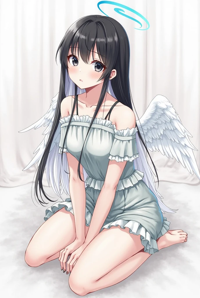 {{{masterpiece}}}, hyper quality, very delicate eyes, beautiful 들판, beautiful 하늘, {{{Legs wide apart}}}, Smiling broadly, best quality, {{beautiful}}, {{nipple}}, {{{pussy}}}, angel, {{{A young girl in elementary school}}}, {{{Nude}}}