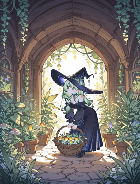 Inkyo - La graziosa strega botanica