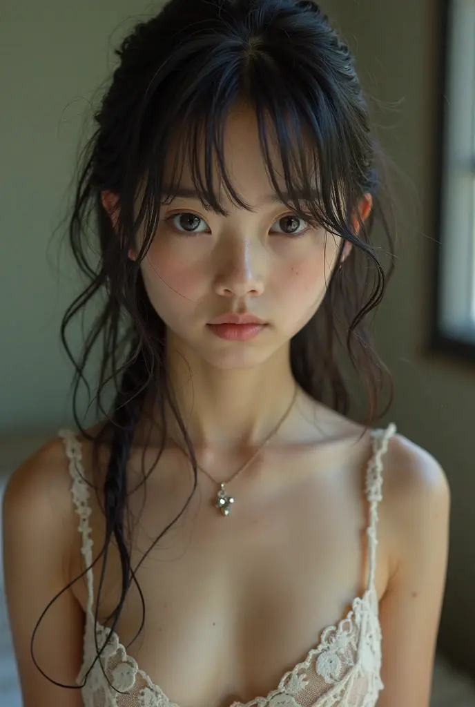 1girl, solo, bookshelf, pile of books, suzuno, indoors, hair ornament, yuina, red eyes, (masterpiece, best quality, 8k, realistic, photorealistic, HDR, studio lighting, cinematic lighting, extremely detailed, hyper detailed facial features, highly detailed, intricate details, sharp focus),
