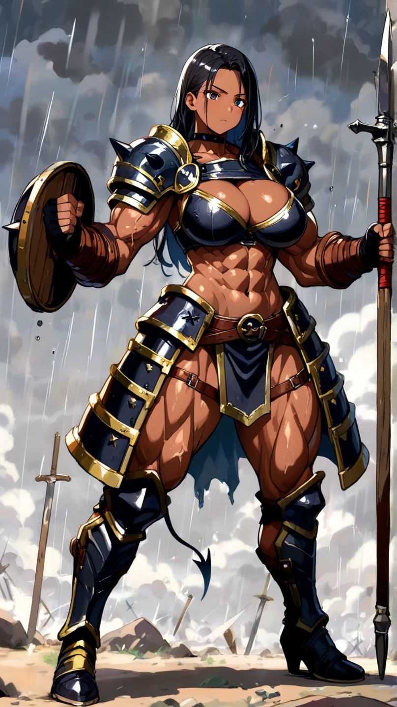 (high resolution, pixel perfect, gorgeous illustrations), (hyper quality, muste piece, etheric: 1.4), (1girl), ((nsfw)), ((fighting stance)),
 yellow eyes, ((((anger)))), (((((((muscular))))))), ((thick thighs)), (((wide hips))), ((Big breasts that are about to burst)), fighter, (((woman))), ((mature woman)), (((wh_chi_armor))), ((gstring)), (lewd woman), (shiny skin), (((facial lash))),