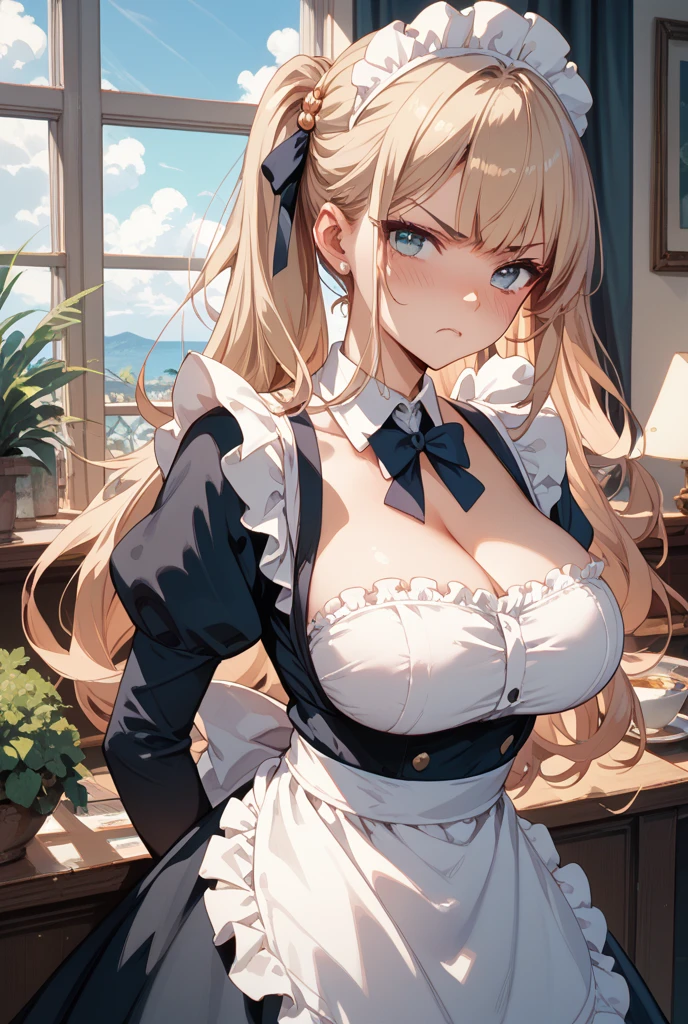 highest quality, high detail, 4K, human, robot girl, android face(Metal), steel & titanium leather, robot face(With human Features), cybernetic eyes(hard eye circle, clear eye pupil), 1 girl, formal, perfect hands(five fingers), wig(false hair), big breasts, bionic armor, full length, whole body, masterpiece body,