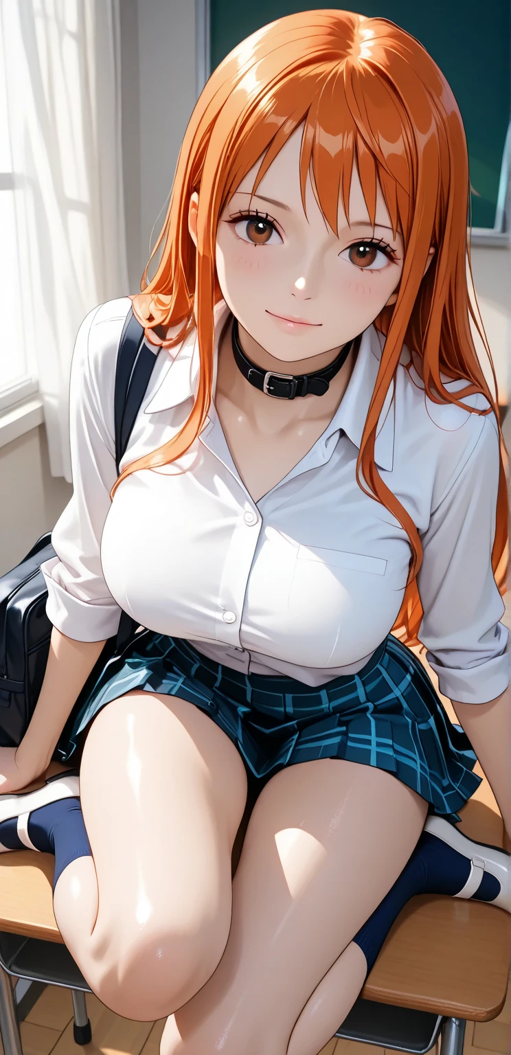 high resolusion, ultrasharp, 8k, obra maestra, wendy fairy tail, schoolwear, tetas medianasy sexys, perfil, pezones grandes, apoyada en la mesa, llorando, triste, de perfil, Erotic, bare chest