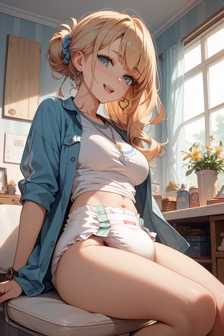 (masterpiece, best quality, high resolution),1girl pants pull, underwear, shirt lift, <lora:MS_Pants_Pull_Lite:0.8>
