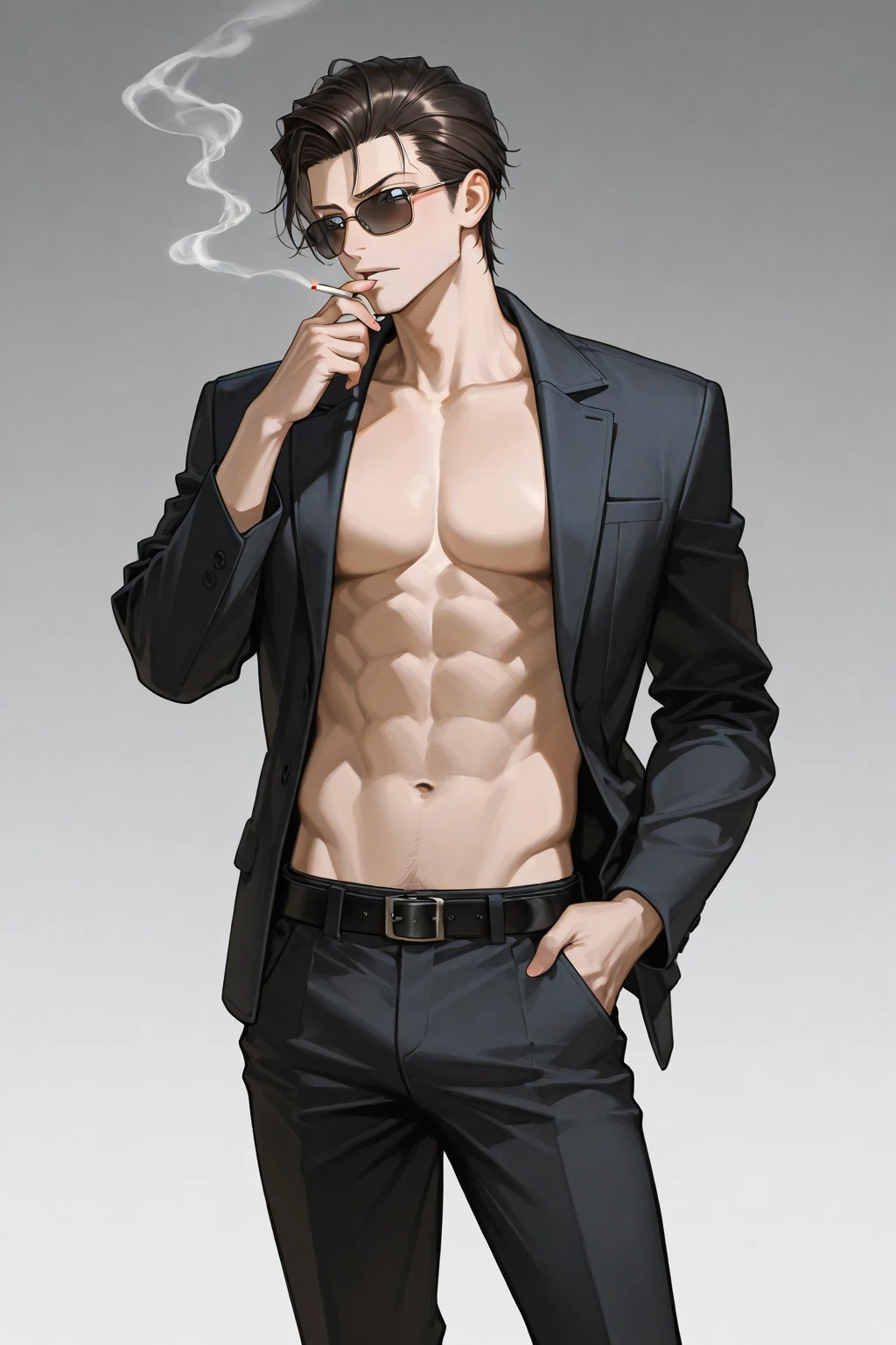 Levi Ackerman shirtless