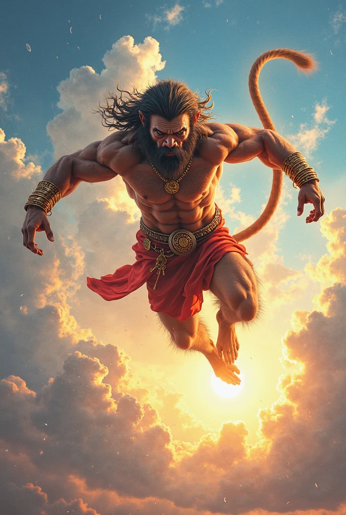 Hanuman in air